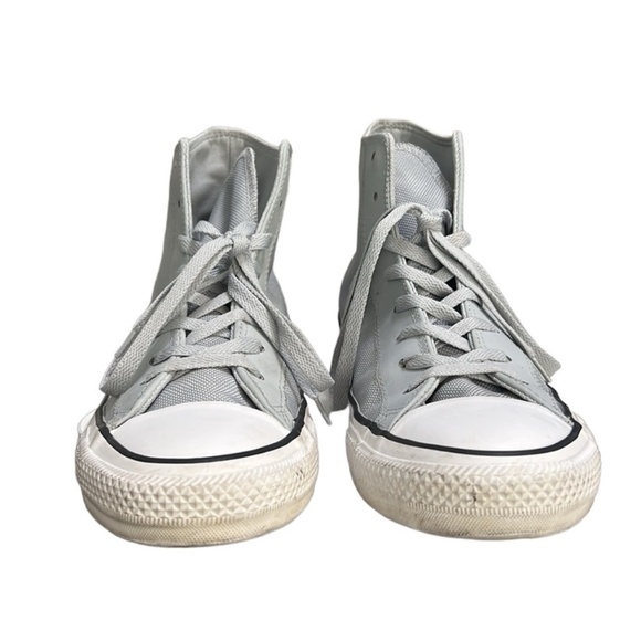 Converse Gray High Top Sneakers Size 12 - Picture 2 of 10